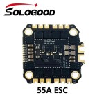 Hot Sales SoloGood F405 55A Stack ICM42688P F405 Flight Controller BLHELI_S 55A 4in1 ESC 30.5X30.5mm 2-6S RC Racing Drones